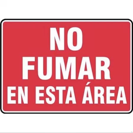 Accuform SMOKING CONTROL SIGN NO SMOKING IN THIS SHMSMG501VP